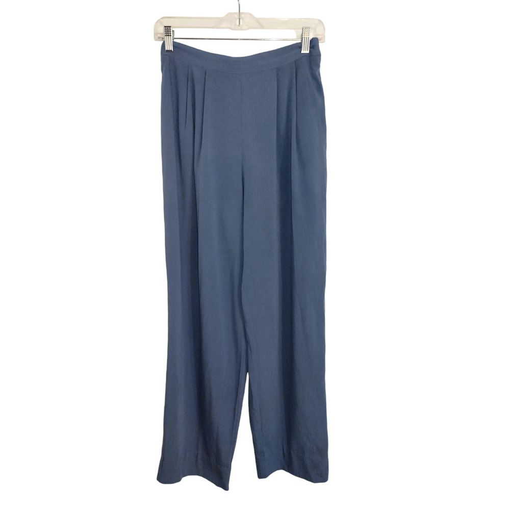 Toni Garment for CC Magic Womens High-rise Pull-on Trouser Blue Sz 8